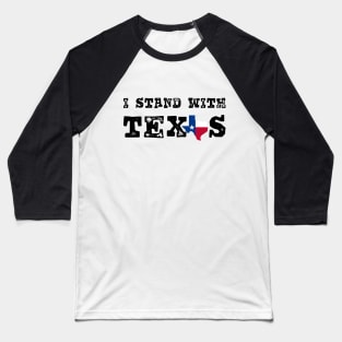 I stand with texas Baseball T-Shirt